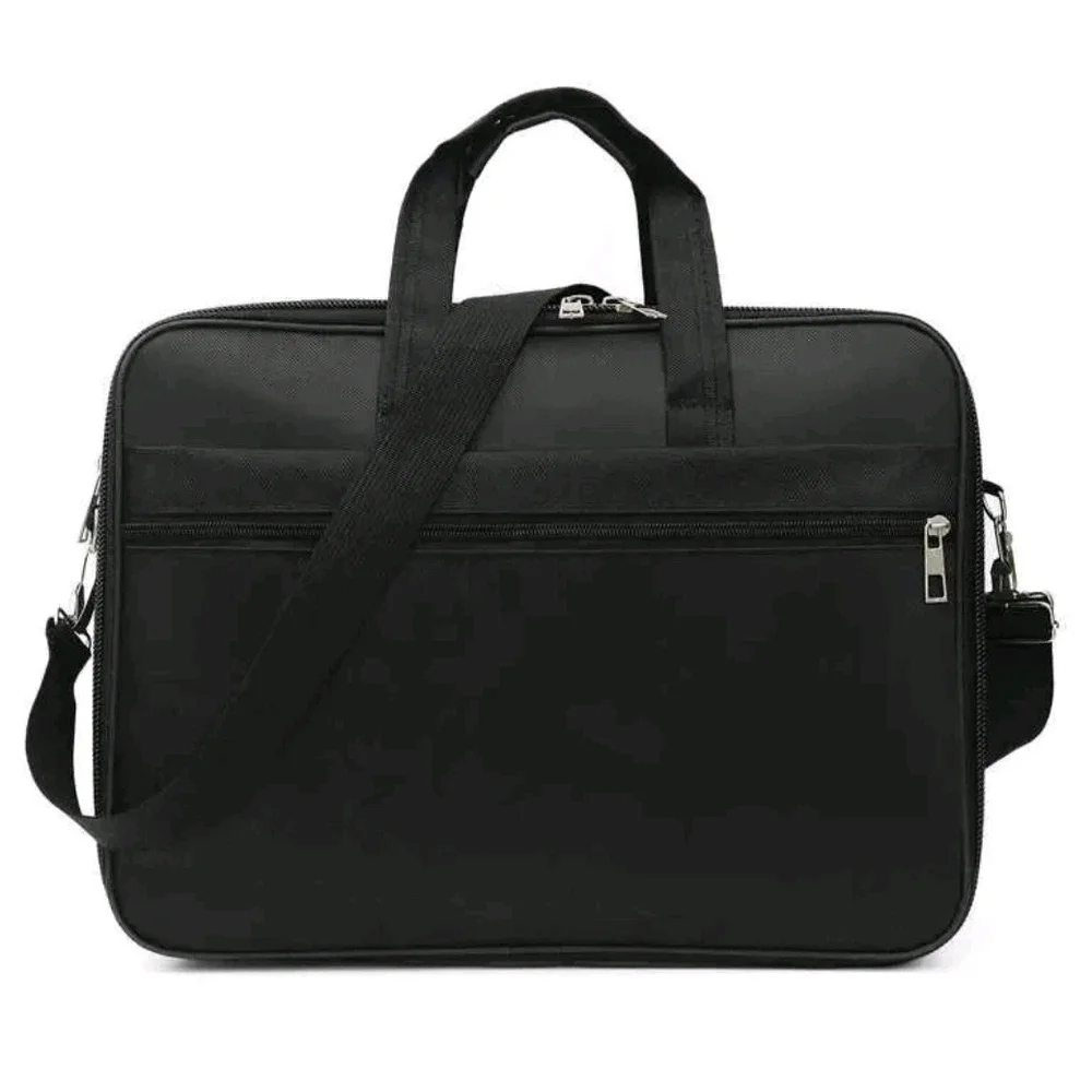 NEW - Modern Black with Red Accents Unisex Commuter Bag